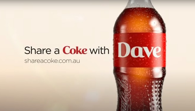 Chiến dịch "Share a Coke" của Coca-Cola
