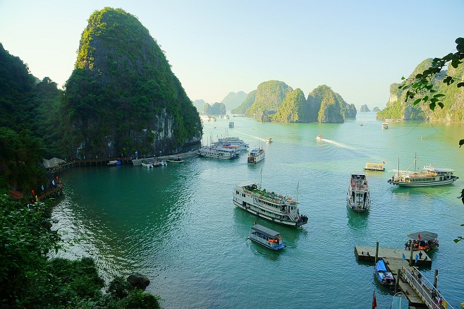 Halong Bay is a suitable location for any film production