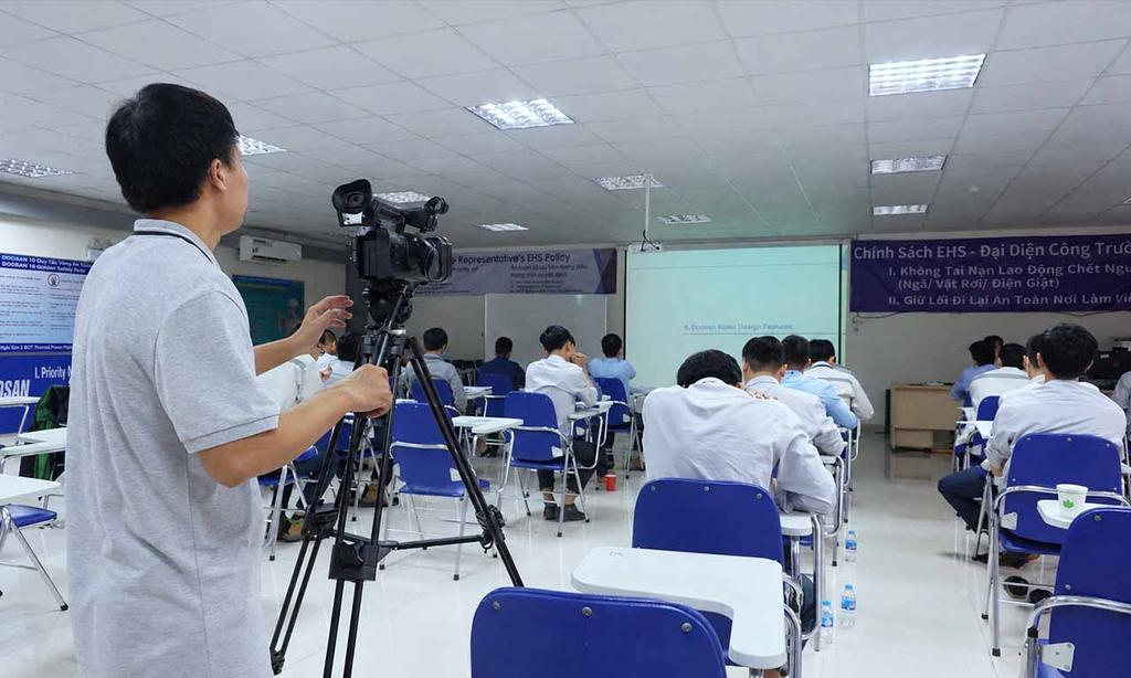Adcentral quay phim tại doanh nghiệp FDI ở Nghi Sơn